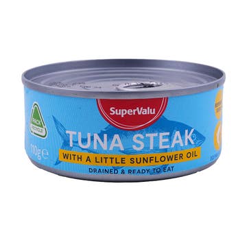 SuperValu Tuna Steak In Sunflower Oil 120g 