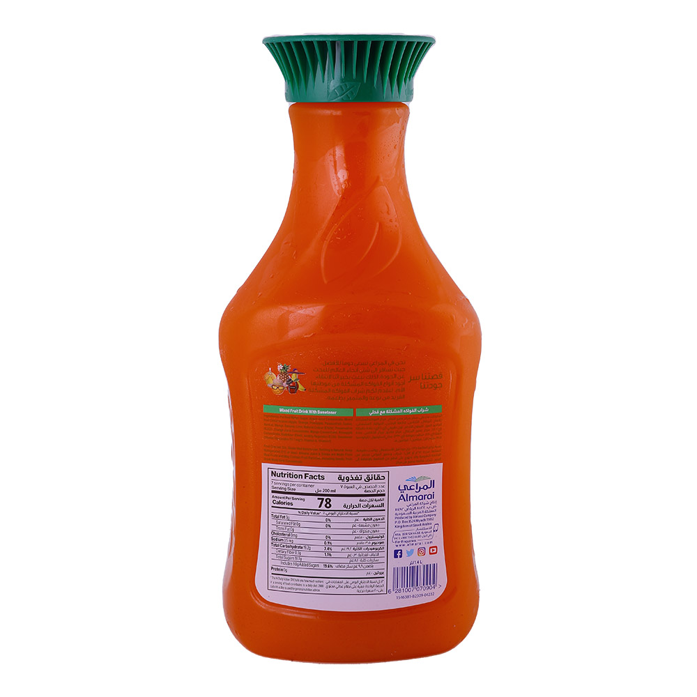 Almarai Mixed Fruit Juice 1.4L back image