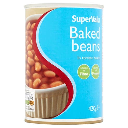 SuperValu Baked Beans In Tomato Sauce 420g 