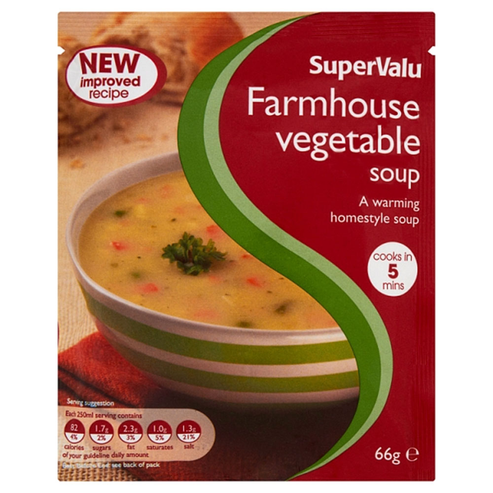 SuperValu Farmhouse Vegetable Simmer Soup 66g