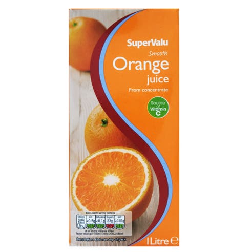 SuperValu Orange Juice Drink 1L 