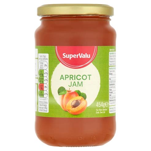 SuperValu Apricot Jam 454g 