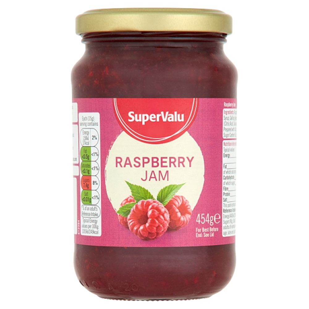 SuperValu Raspberry Jam 454g