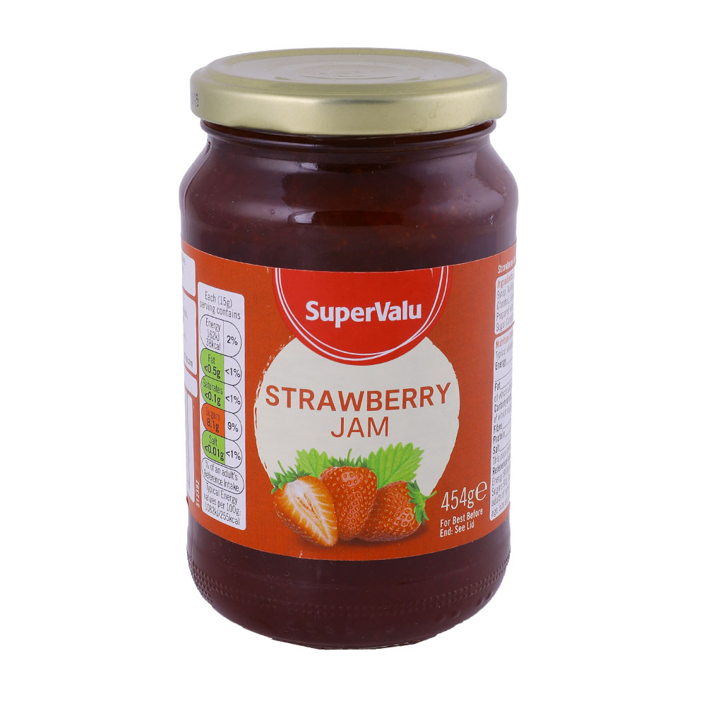 SuperValu Strawberry Jam 454g