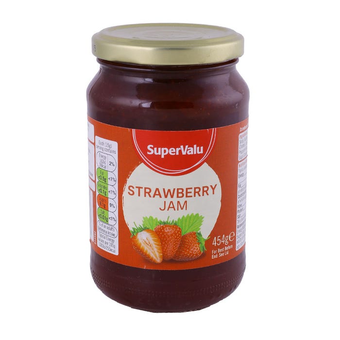 SuperValu Strawberry Jam 454g