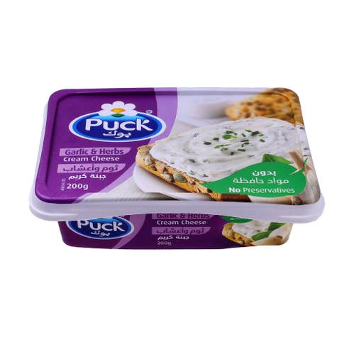 Puck Garlic Cream Cheese 200g 