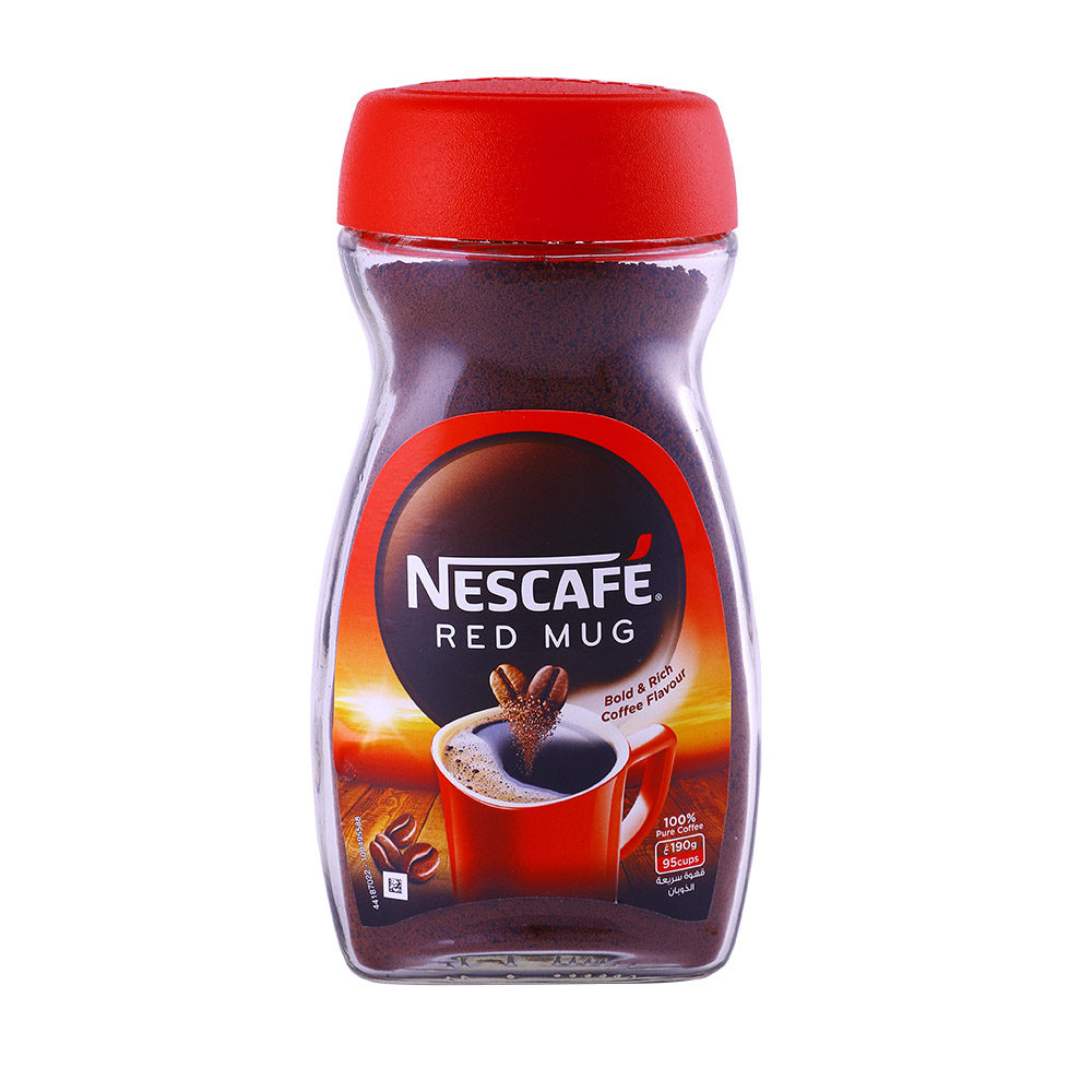 Nescafe Red Mug Instant Coffee 190g 