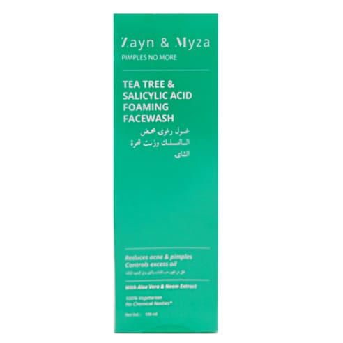 Zayn & Myza Tea Tree Foaming Face Wash Woman 100ml 