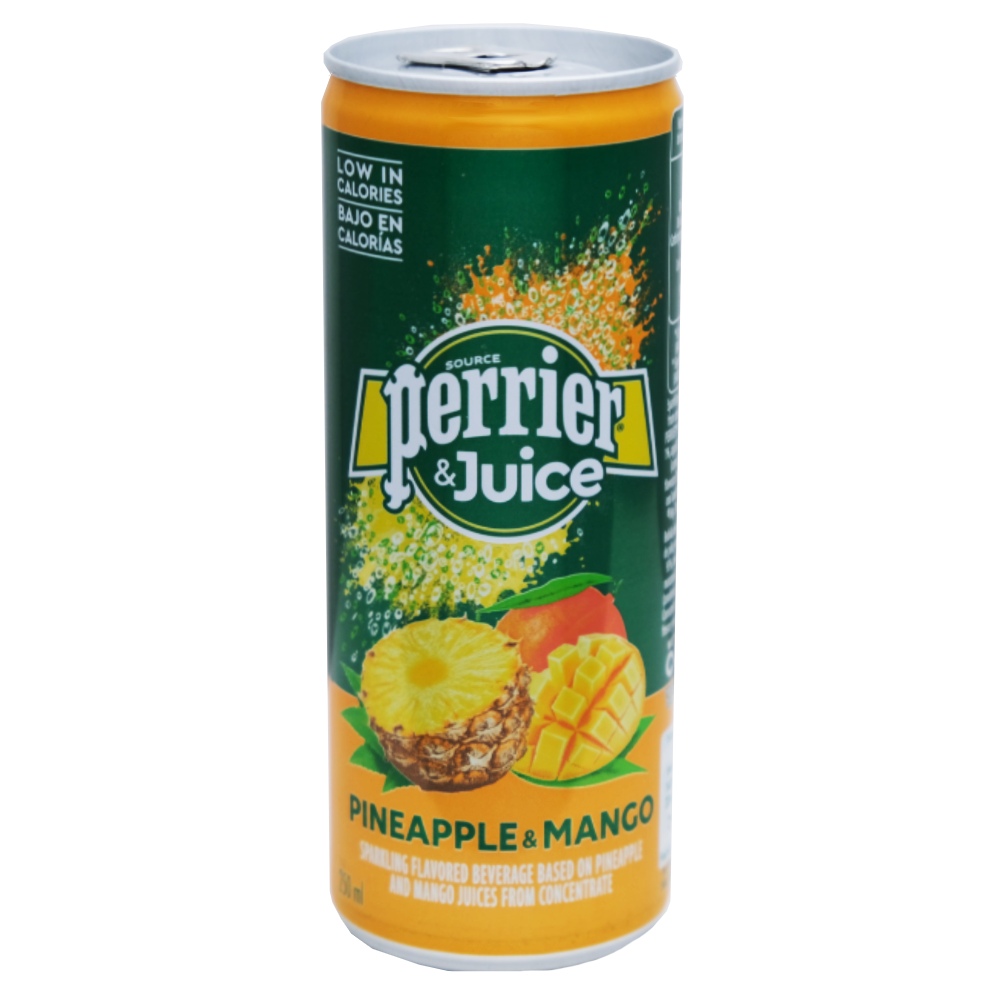 Perrier Pineapple & Mango Juice Can 250ml