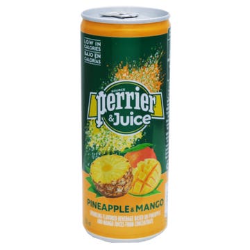 Perrier Pineapple & Mango Juice Can 250ml 