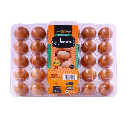 Jenan Brown Eggs [30 Pieces] 