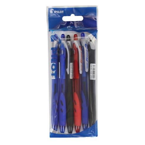 Pilot Rexgrip Ballpen Set 6 