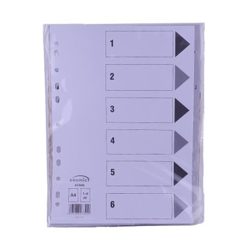 Plastic Divider A4 
