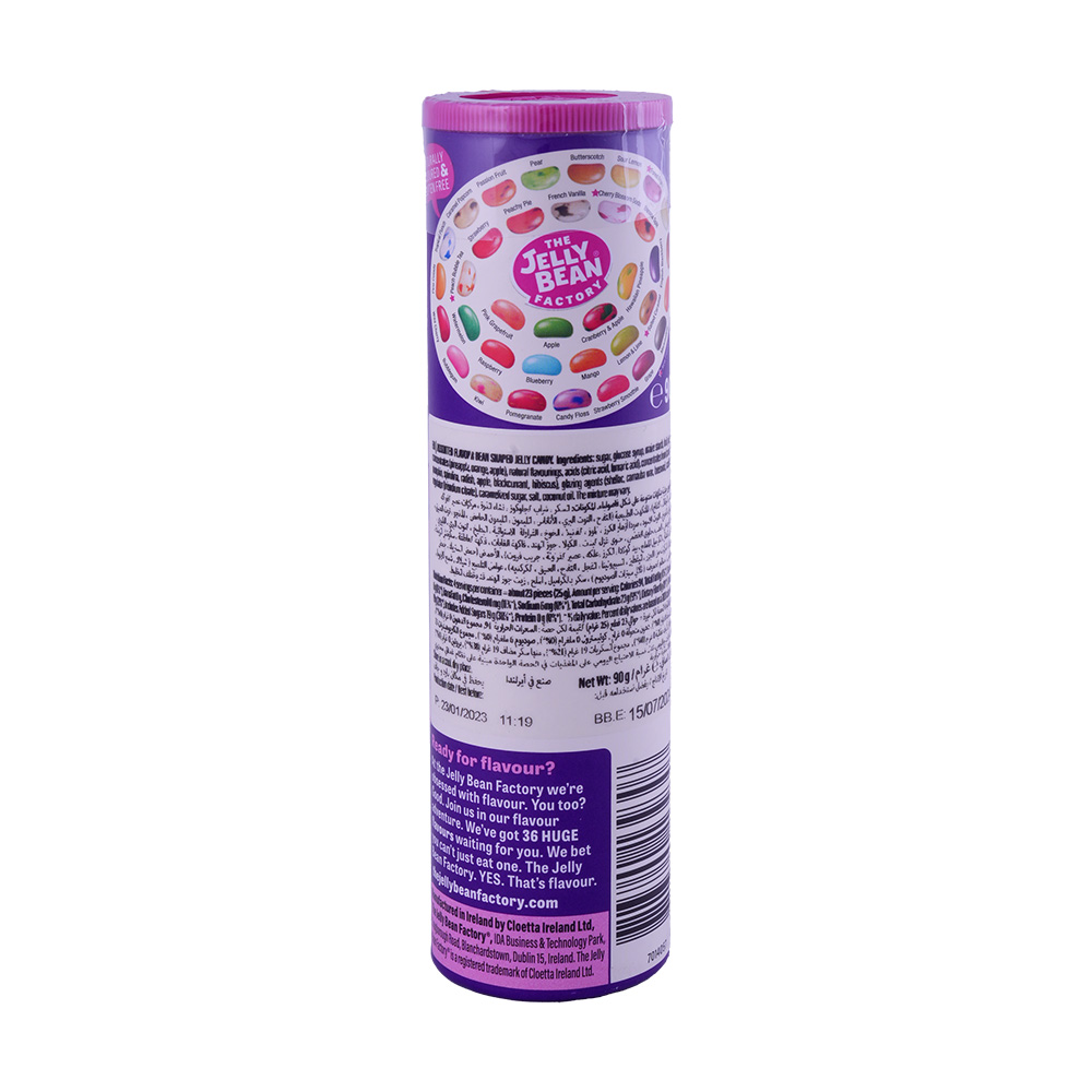 The Jelly Bean Factory 36 Flavor Mix Tube 90g back image