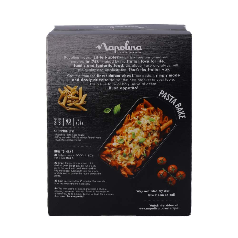 Napolina Penne Box 500g back image