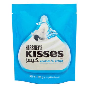 Hershey's Kisses Cookies N Creme 100g 
