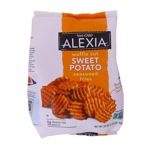 Alexia Waffle Cut Sweet Potato Seasoned Fries 566g 