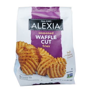 Alexia Waffle Cut Seasoned Fries 566g 