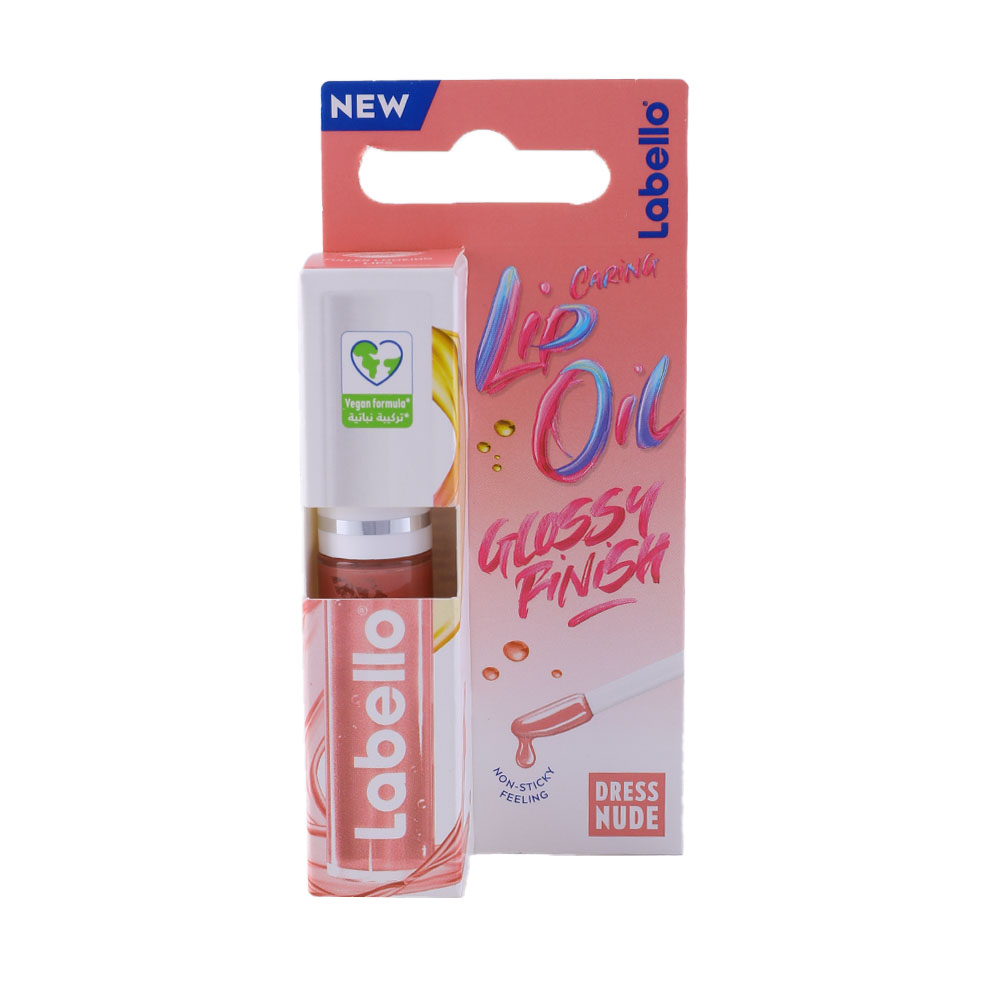 Labello Caring Lip Oil Dress Nude 5.1g 