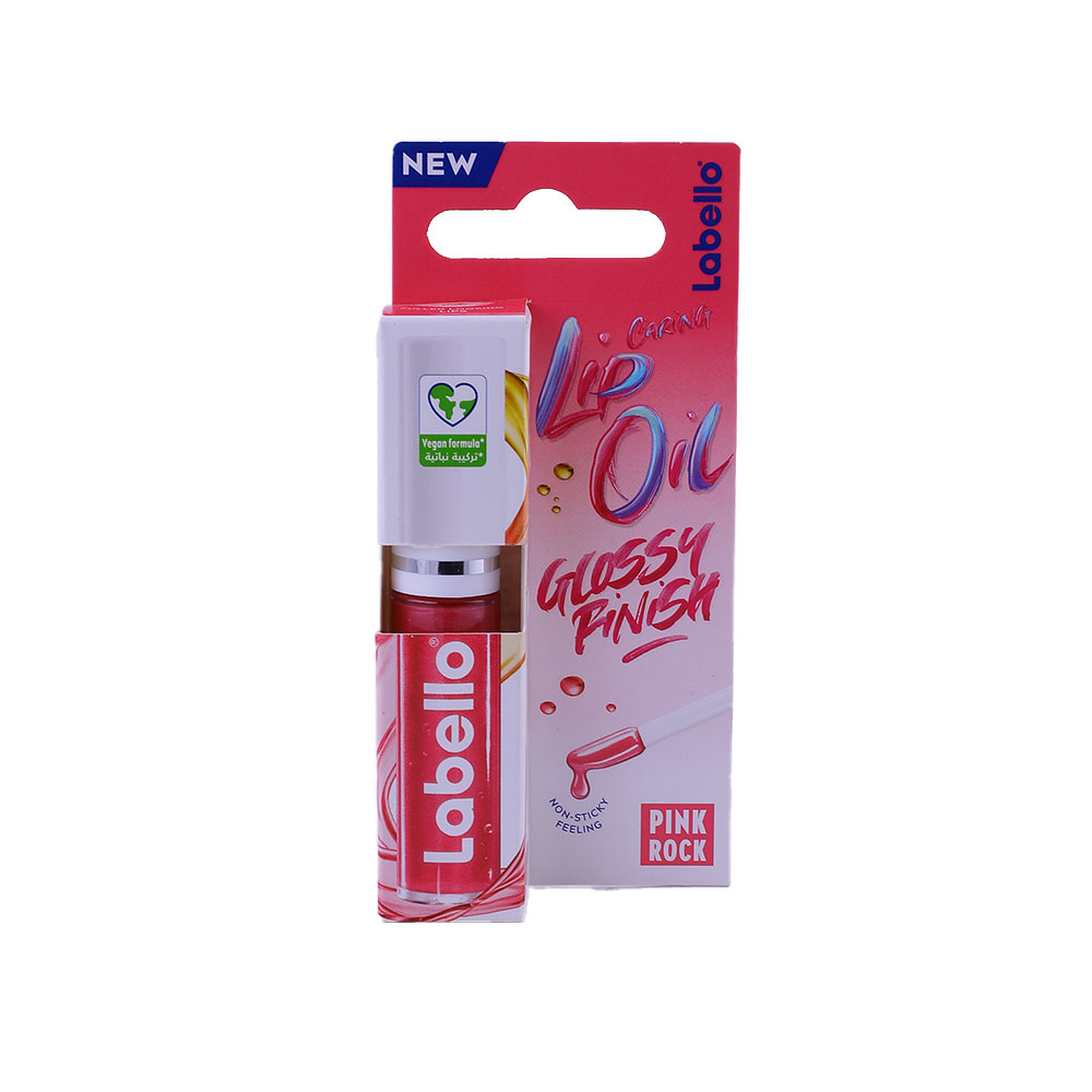 Labello Caring Lip Oil Pink Rock 5.1g 