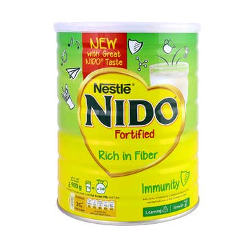 Nestle Nido Fortified Milk Powder Rich in Fiber 900g 