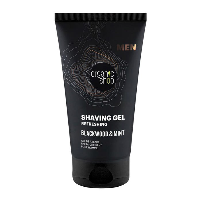 Organic Shop Blackwood & Mint Refreshing Shaving Gel 150ml