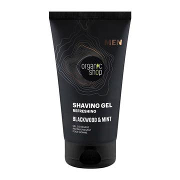 Organic Shop Blackwood & Mint Refreshing Shaving Gel 150ml 