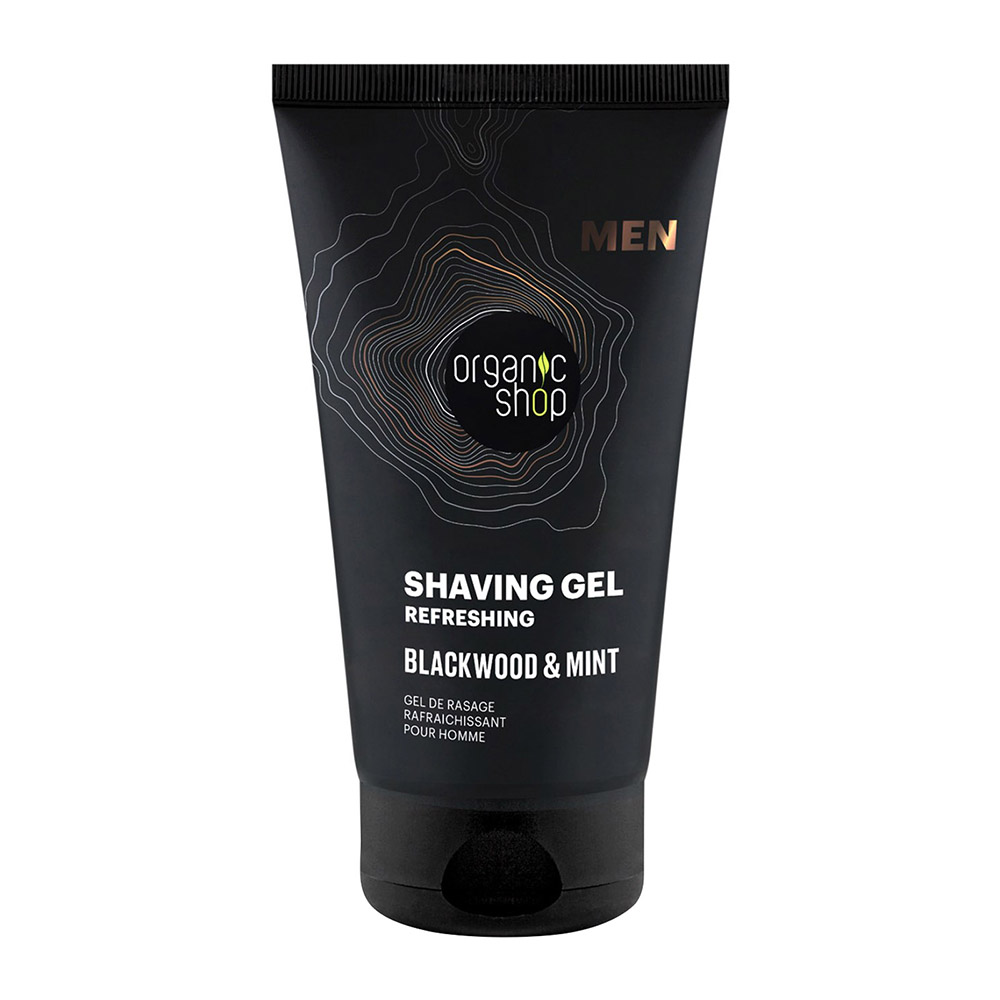 Organic Shop Blackwood & Mint Refreshing Shaving Gel 150ml 