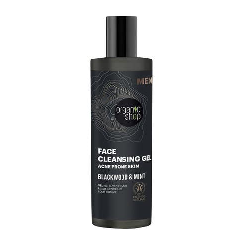 Organic Shop Blackwood & Mint Face Cleansing Gel 200ml 