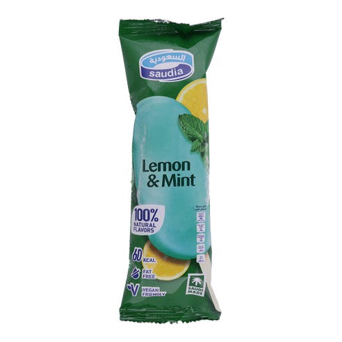 Saudia Lemon & Mint Ice Cream Stick 80ml 