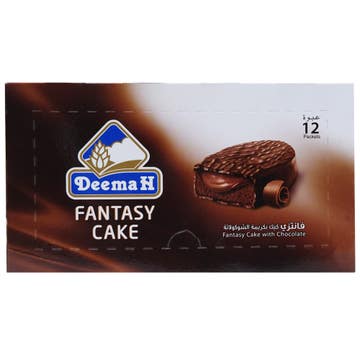 Deemah Fantasy Chocolate Cake 12x40g [Special Offer] 