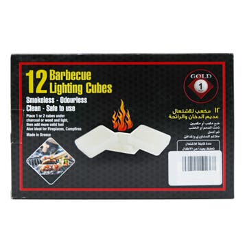 Chamdol 12 BBQ Lighting Cubes 
