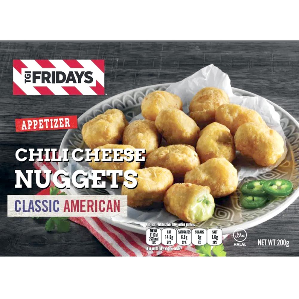 TGI Fridays Chili Cheese Nuggets 200g 
