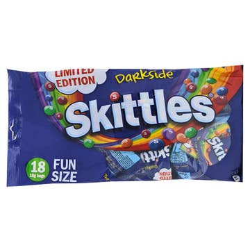 Skittles Darkside Fun Size Candies 324g