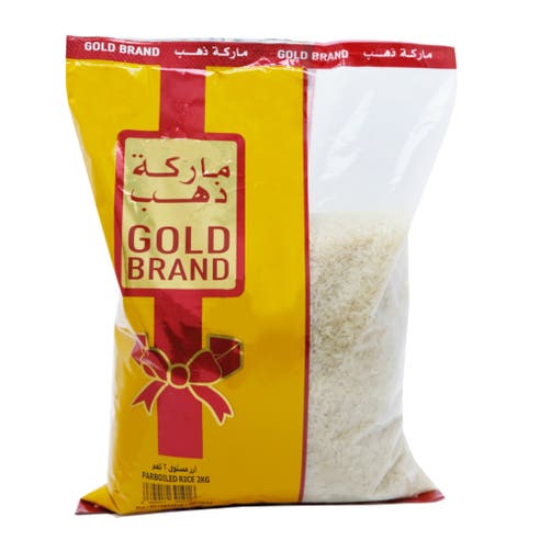 Gold Brand Parboiled Rice 2Kg 