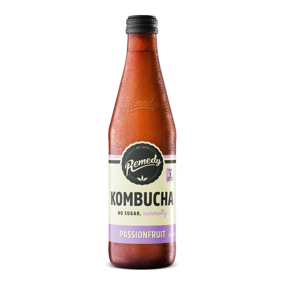 Remedy Kombucha Passionfruit Flavor 330ml
