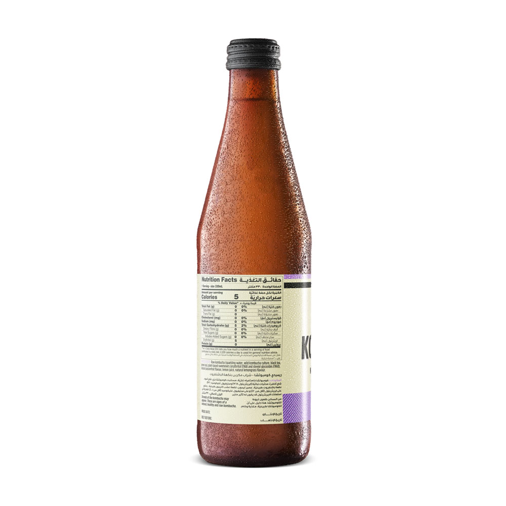 Remedy Kombucha Passionfruit Flavor 330ml right side image