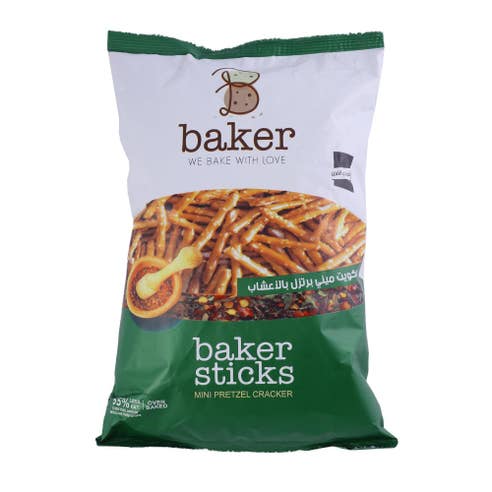 Baker Sticks Mini Pretzel Crackers 250g 