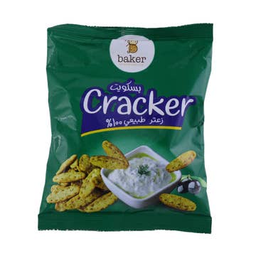 Baker Natural Thyme Crackers Biscuit 45g 