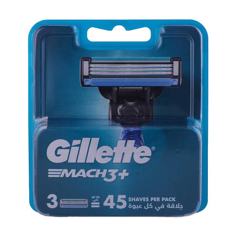 Gillette Mach3+ Razors [3 Pieces] 
