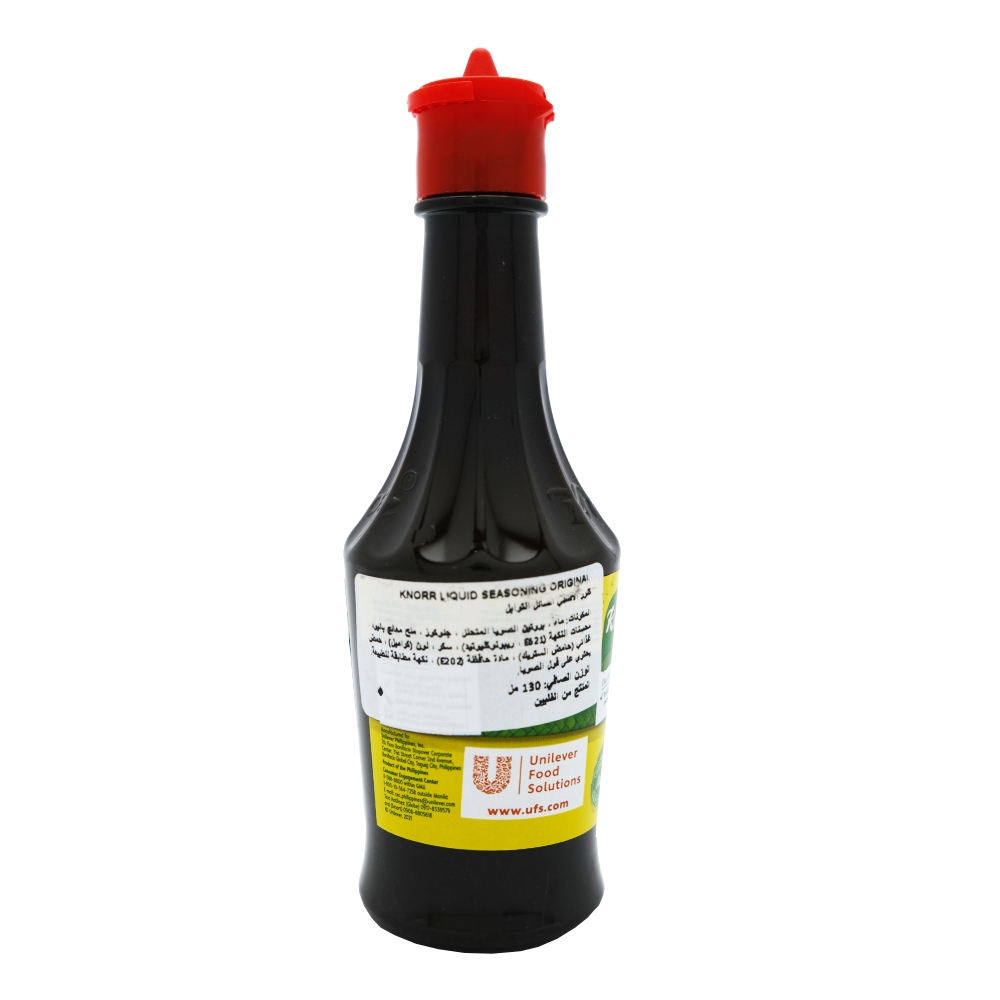 Knorr Liquid Seasoning Original 130ml back image