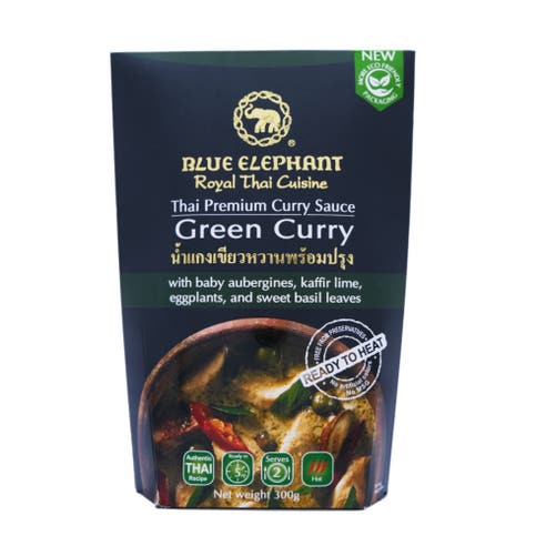 Blue Elephant Green Curry Sauce 300g 