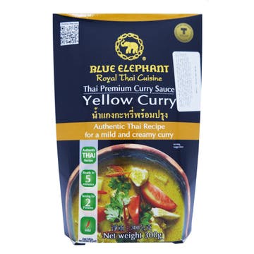 Blue Elephant Yellow Curry Sauce 300g 