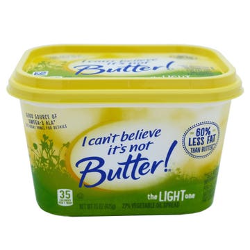 I Can't Believe It's Not Butter Light 15oz 