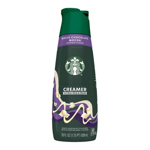 Starbucks White Chocolate Mocha Creamer 28oz 