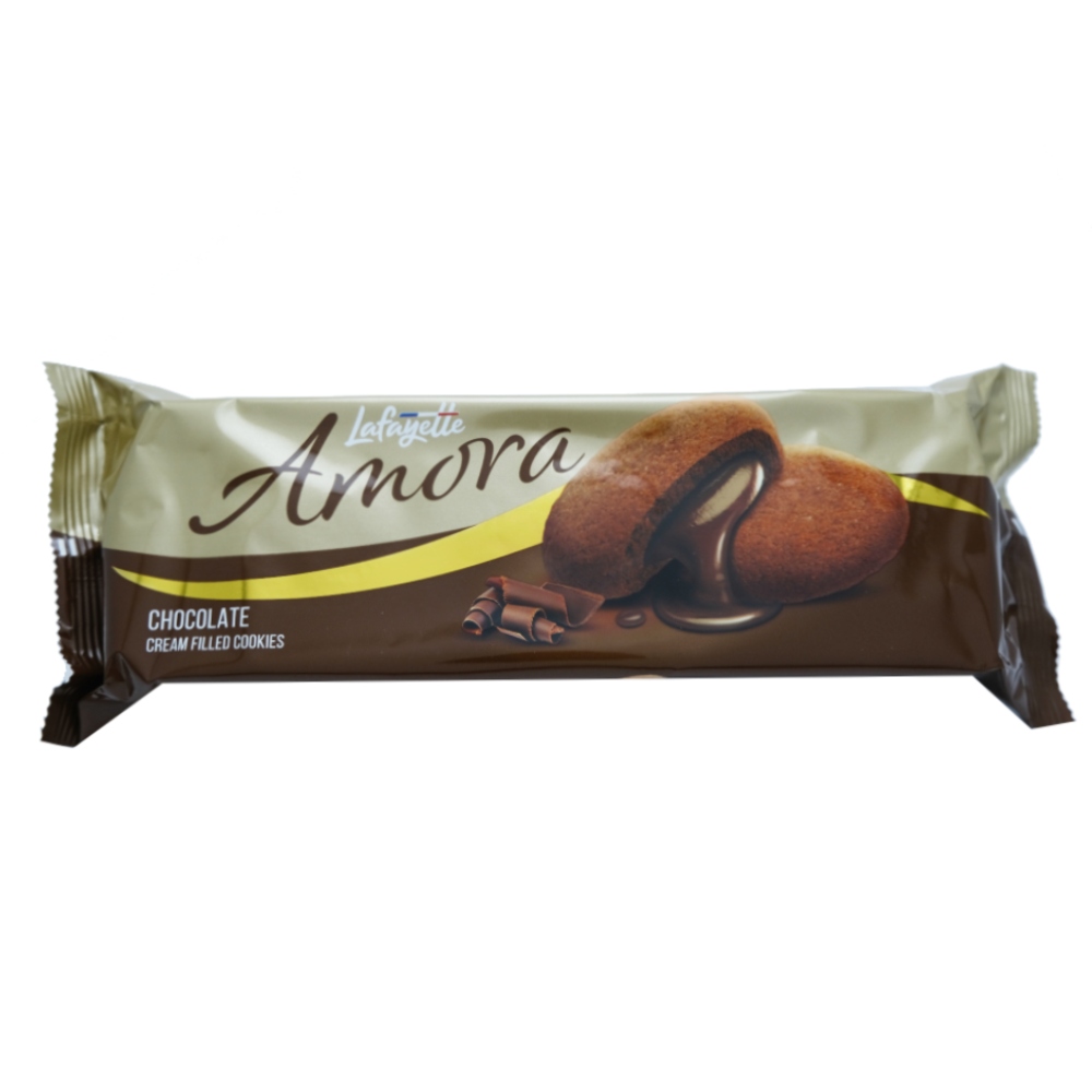 Lafayette Amora Chocolate Cream Filled Cookies 153g
