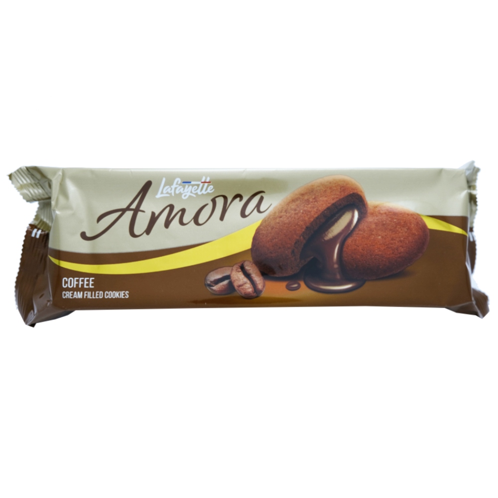 Lafayette Amora Coffee Cream Filled Cookies 153g