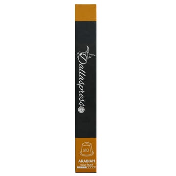 Dallaspresso Arabiah Coffee Capsules [10 Pack] 50g 