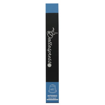 Dallaspresso Intenso Coffee Capsules [10 Pack] 50g 