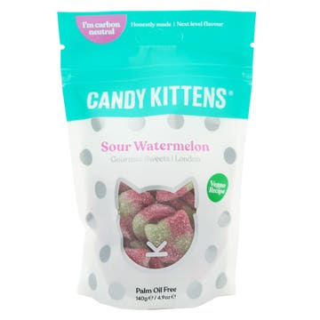 Candy Kittens Sour Watermelon Gourmet Sweets 140g 